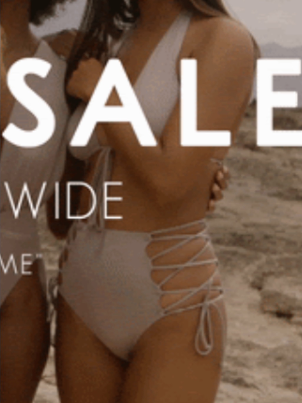 Hawt As Hell (Hah) Multiway Diy Top And Hi-Kini Bottom Swimsuit In Silver Fox